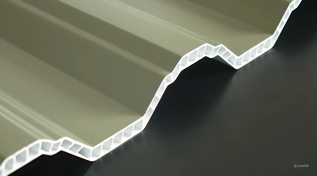 Custom Warna Atap UPVC Sejuk dan Tahan Lama Hanya di AGM