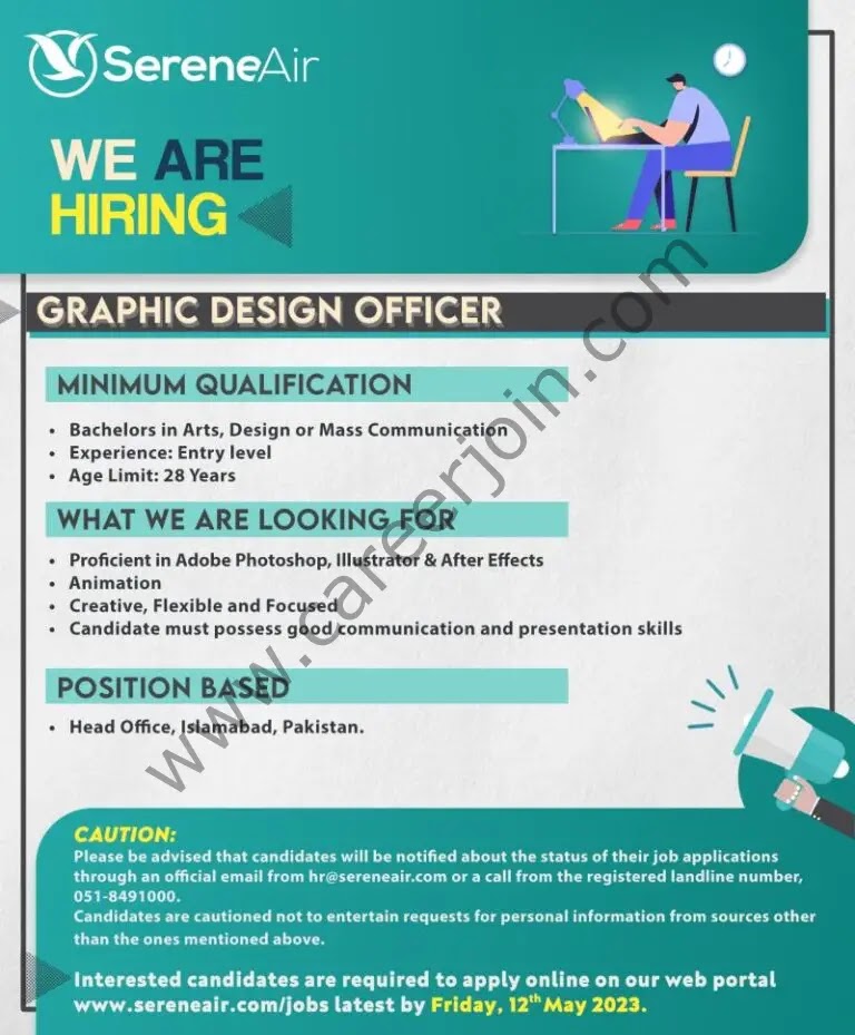 Jobs in Serene Air Pakistan