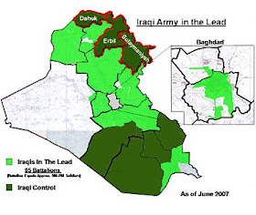 Iraq Map 3d