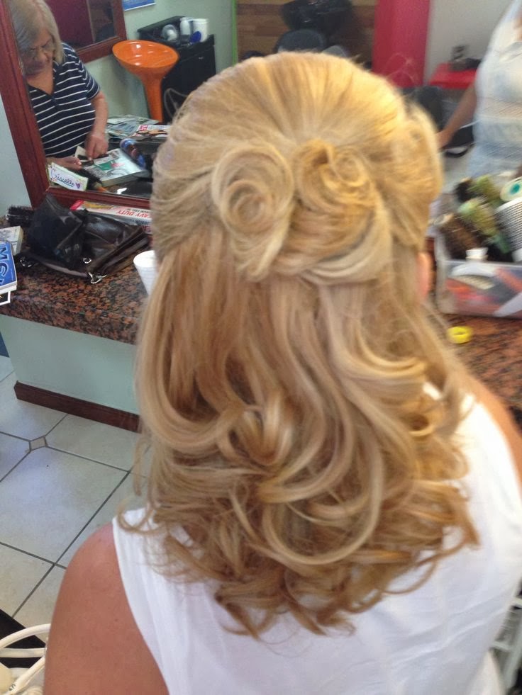 Mother Of The Bride Partial Updos