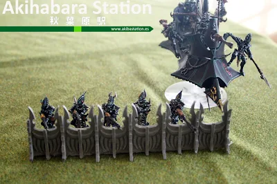 Barricadas para Eldars Oscuros [Terrains4Games].