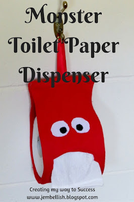 Monster Toilet Paper Dispenser