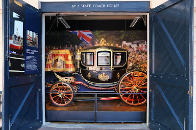 Queen Alexandra's Coach at the Royal Mews, Buckingham Palace