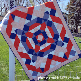 Cotton Cuts - Mystery Raffle Quilt Reveal by www.madebyChrissieD.com