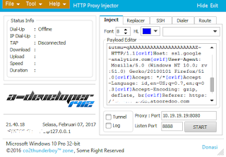 cara menggunakan aplikasi http proxy injector 2017