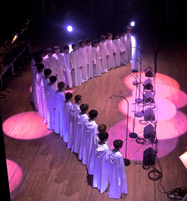 Libera boys in the concert