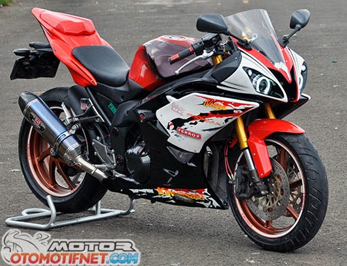 20 Gambar Modifikasi Kawasaki Ninja  250  R FI Terbaru 