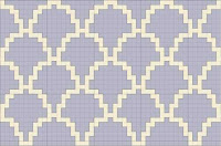 fish scales free cross stitch pattern