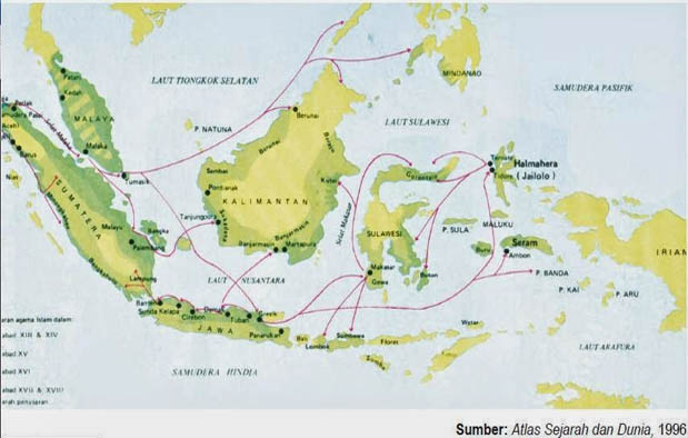 Indonesia yakni negara yang lebih banyak didominasi penduduknya menganut agama Islam Sejarah Masuknya Islam ke Indonesia, Perkembangan, dan Penyebarannya