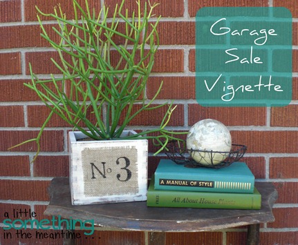 Garage Sale Vignette 1