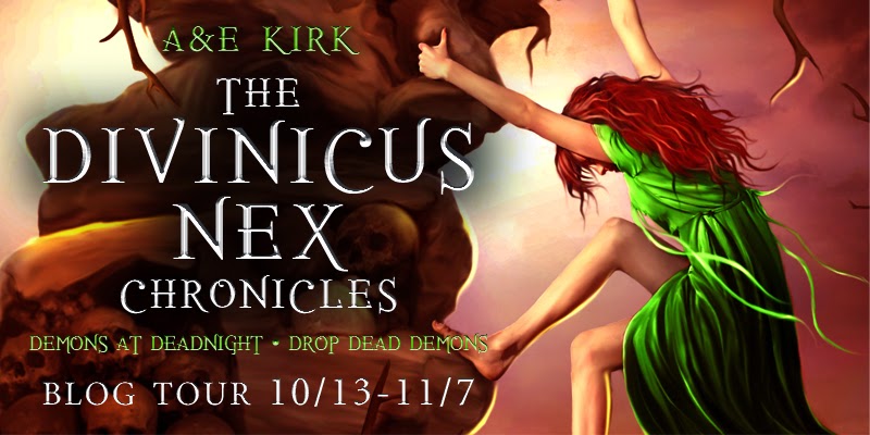 http://www.kismetbt.com/drop-dead-demons-by-ae-kirk-divinicus-nex-chronicles-2