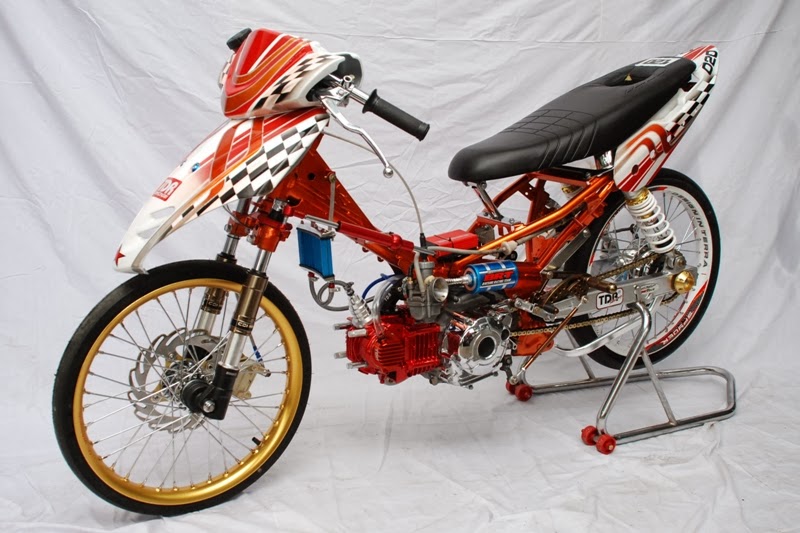 Motor Yamaha Vega Modif Trail