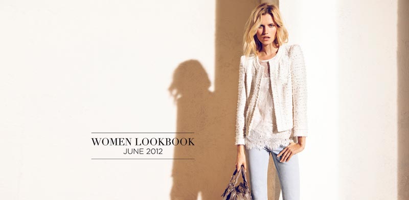 Massimo Dutti June 2012 Lookbook Womenswear