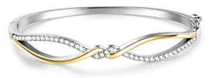 GEORGE · SMITH Women's Rose Gold Bangle Unleash Charms Crystal Bracelet Love Design for Mom Wife- Including a Luxury Jewelry Gift Box