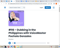 #116 Dubbing in the Philippines with VoiceMaster Pocholo Gonzales