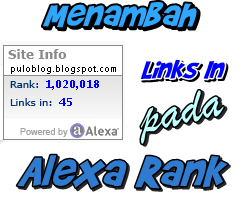 Links in Alexa Rank