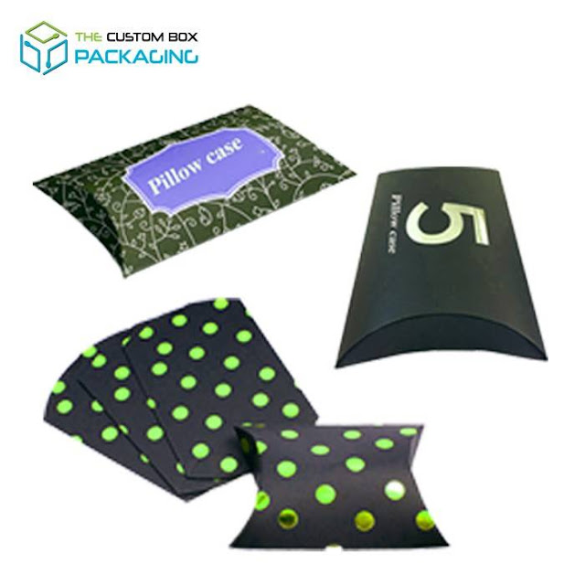 Pillow Box Packaging | The Custom box Packaging