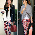 Who wears the printed skinny jeans better? Olivia Palermo or Minka Kelly