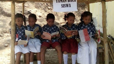 Tim Penilai Lomba Sekolah Sehat Hadir di SDN-2 Rite Ambalawi