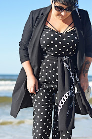 Polka dots jumpsuit  Kombinezon w groszki 