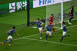 Jepang Kalahkan Spanyol 2-1, 2 Wakil Asia Lolos 16 Besar Piala Dunia 2022
