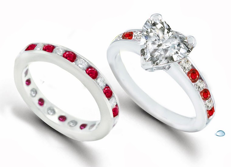 Engagement  Ring  Ruby  And Diamond Engagement  Wedding  Rings  47