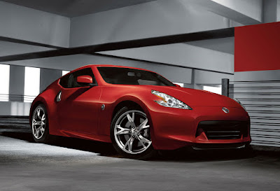 2011 Nissan 370Z Coupe in red colour