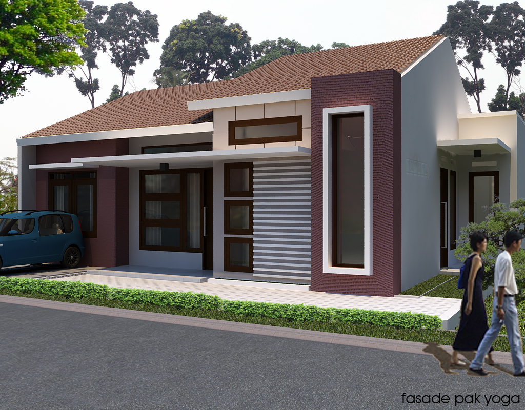 Desain Rumah Minimalis Melebar Kesamping Gambar Desain Rumah Minimalis