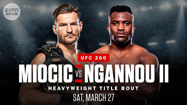 Miocic vs Ngannou II Live Online