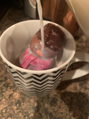 Hot Milk Chocolate Melting Snowman (Aldi)