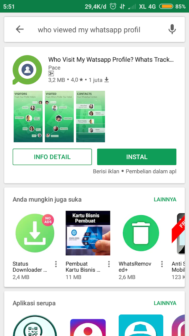 CARA MENGETAHUI PENGINTIP FOTO PROFIL WHATSAPP KITA