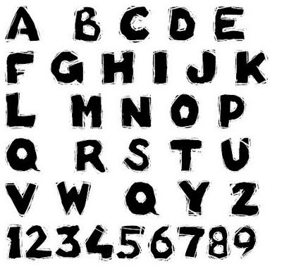 graffiti alphabet fonts. Black graffiti alphabet font