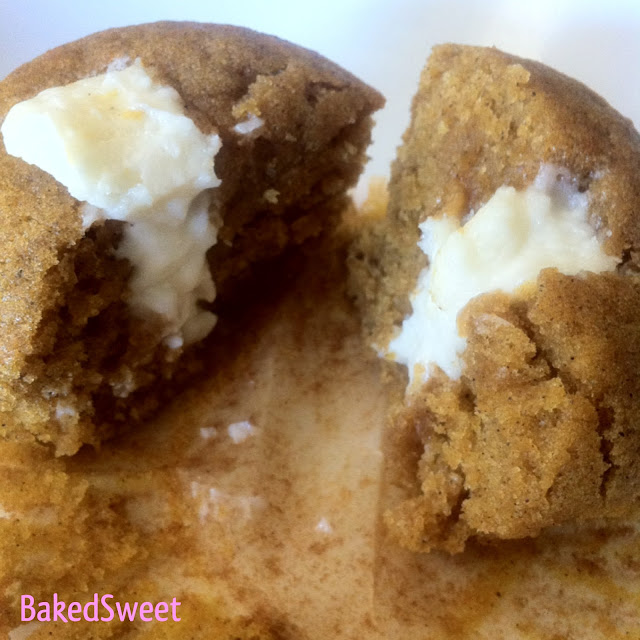 Cream Cheese Pumpkin Muffins