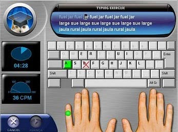 Professor PC Typing Tutor