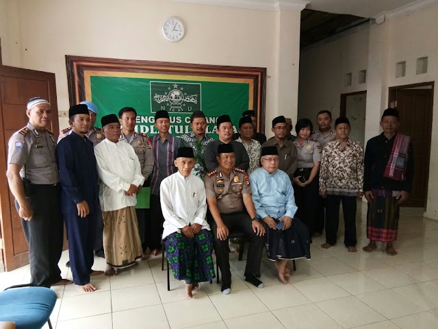  Kapolres Depok Kunjungi Kantor PC NU 