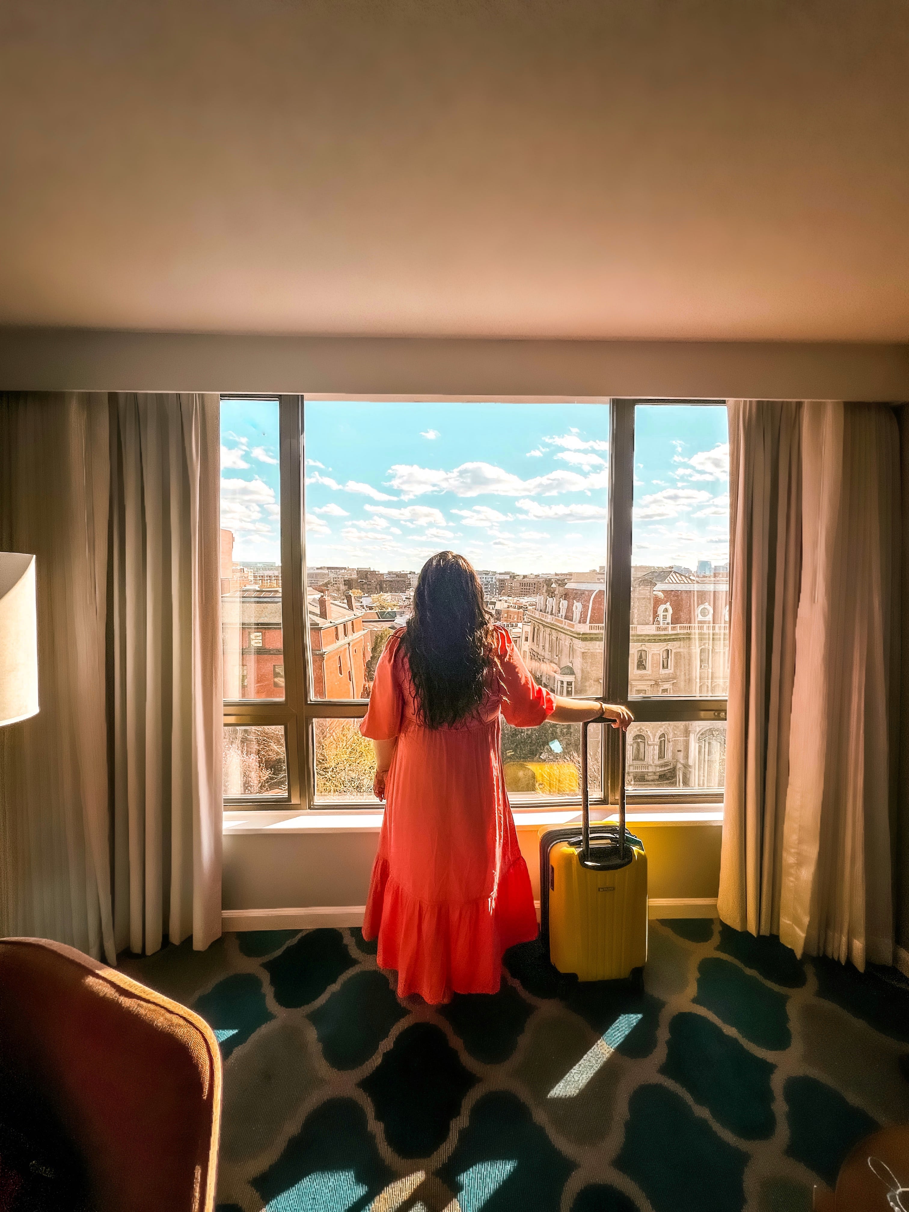 Wanderlustbeautydreams, latina travel blogger, The Ven at Embassy Row, Washington DC hotels, Hotel photography, hotel reviewer