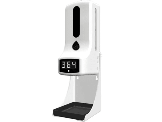 K9 Pro Infrared Thermometer and Automatic Dispenser