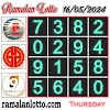 Carta Lotto Hari Ini for Thursday 16 May 2024