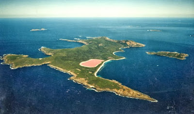 El lago Hillier: El Lago Rosa en Australia