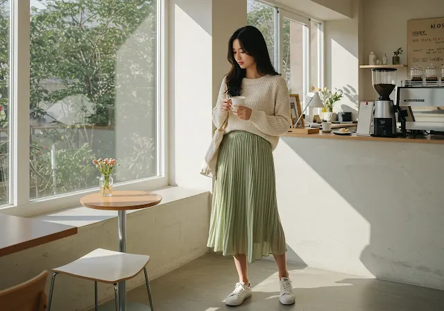꾸안꾸 끝판왕, 20대 여자 봄 데일리룩 모음
