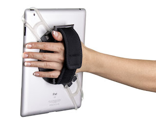 http://www.amazon.com/Aleratec-Universal-Desktop-Android-Tablets/dp/B00Z8JQW0A/ie=UTF8?m=A2UZVIGPN3KFSH&keywords=hand+strap