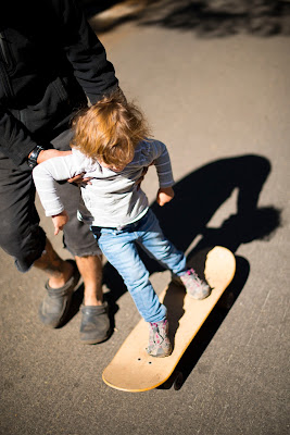 kid skateboarding