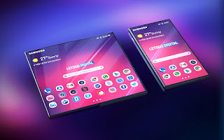 New Images Renders Of Samsung Galaxy F Foldable Mobile