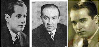 Los ajedrecistas Capablanca, Najdorf y Flohr