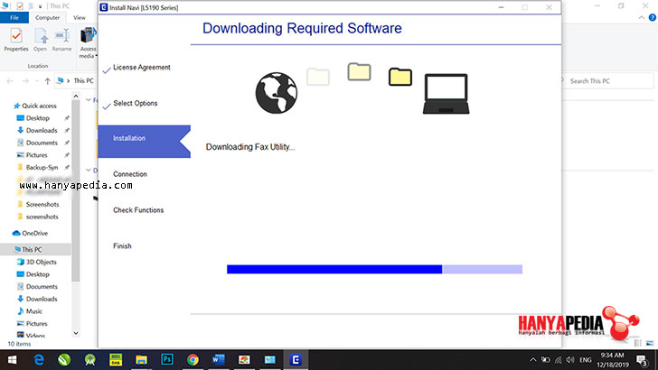 Cara Install dan Setting WiFi Printer Epson L5190