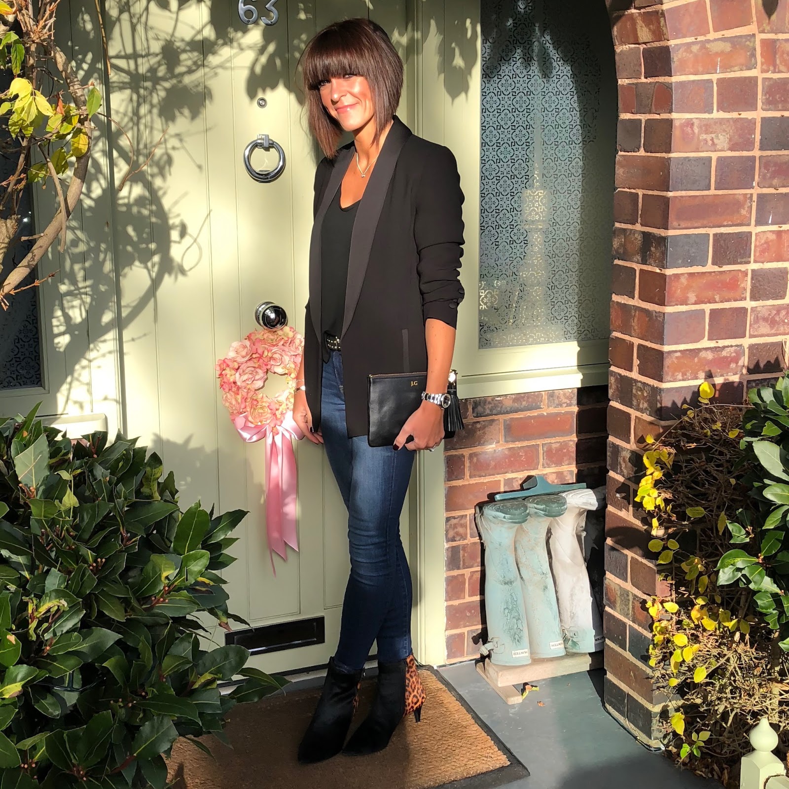 my midlife fashion, fenn wright manson darling jacket, aurora london, spendid batwing sleeve t shirt, j crew toothpick 8" skinny jeans, marks and spencer stiletto heel size zip ankle boots