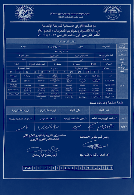 مواصفات امتحانات تكنولوجيا معلومات  لفرق ابتدائي 2024 %D9%85%D9%88%D8%A7%D8%B5%D9%81%D8%A7%D8%AA%20%D8%A7%D9%85%D8%AA%D8%AD%D8%A7%D9%86%20%20%20%20%D8%AA%D9%83%D9%86%D9%88%D9%84%D9%88%D8%AC%D9%8A%D8%A7%20%D9%85%D8%B9%D9%84%D9%88%D9%85%D8%A7%D8%AA%20%20%D9%84%D9%81%D8%B1%D9%82%20%D8%A7%D8%A8%D8%AA%D8%AF%D8%A7%D8%A6%D9%8A%20%D9%84%D9%84%D8%AA%D8%B1%D9%85%D9%8A%D9%86%202024%20%D9%85%D9%86%D8%AA%D8%AF%D9%8A%D8%A7%D8%AA%20%D8%A7%D9%84%D9%85%D8%B9%D9%84%D9%85%20%D8%A7%D9%84%D9%82%D8%AF%D9%88%D8%A9_001