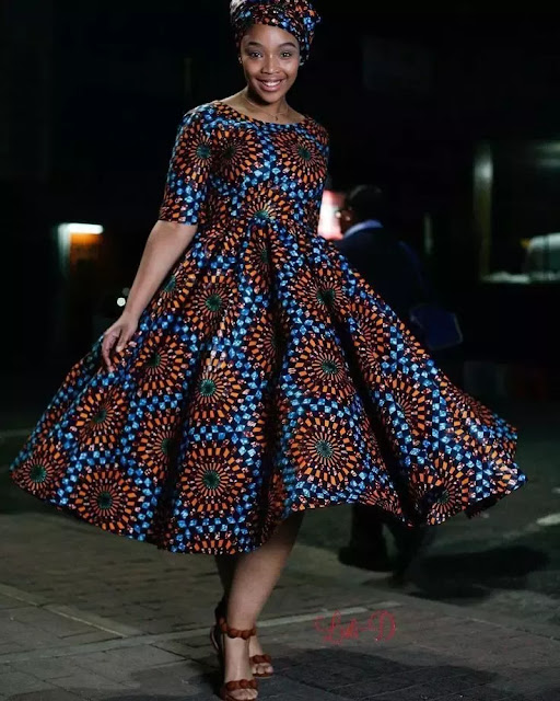 Latest Ankara Dress Styles 2022.