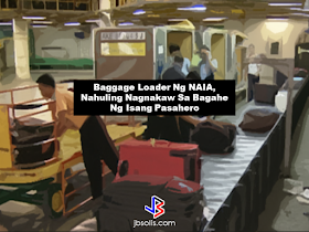 A baggage loader was arrested by the authorities at the terminal baggage ramp of the Ninoy Aquino International Airport (NAIA) after being caught stealing assorted jewelries from an arriving passengers baggage. The suspect who was arrested by the Aviation Operations and Management, Inc (AVOMSI) was identified as Roger Daniel. He was caught red handed with four pieces of earrings, two necklaces and watches which hea has stolen from the baggage of  one of the passengers of Etihad Airways. Reports say that the suspect was spotted  by AVOMSI security specialist Meresa Porgadas acting suspiciously while at the breakdown area of the baggages. According to Porgadas, she noticed that the suspect was acting suspicious and seems to hide something in his hands. That's where they found out that he has taken something from the baggage. The suspect was brought to the Airport Police Department office and has been subjected for thorough investigation. MIAA has been receiving multiple complaints from the passengers of different airline companies about missing items from their baggage. Source: Philstar Read More:          ©2017 THOUGHTSKOTO www.jbsolis.com SEARCH JBSOLIS, TYPE KEYWORDS and TITLE OF ARTICLE at the box below