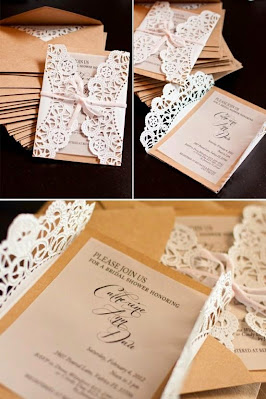 Lace Wedding Invitations